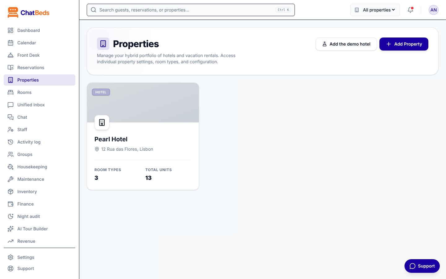 Your properties